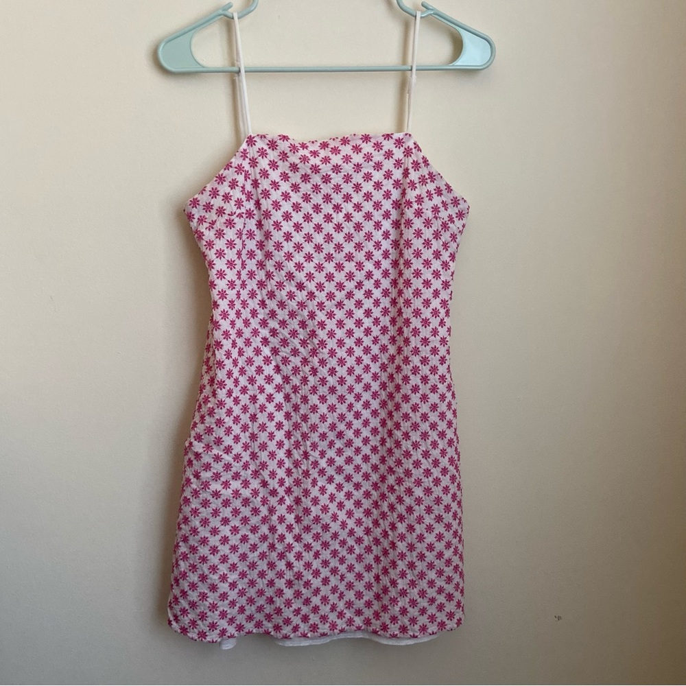 Altar’d State Medium Pink Flower Dress